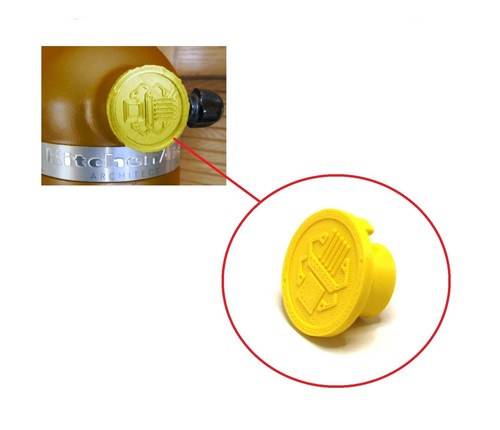 Nuovo coperchio tappo giallo - nuovo,
